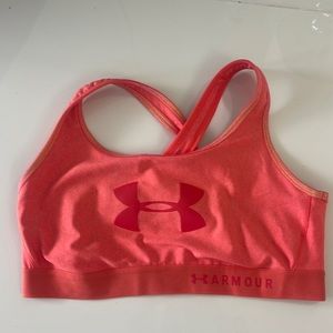 Under Armour sports bra 2xl coral nwot
